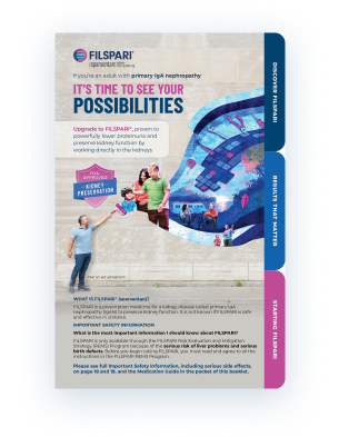 Brochure for patients taking FILSPARI